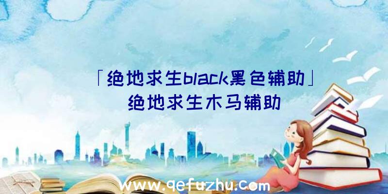 「绝地求生black黑色辅助」|绝地求生木马辅助